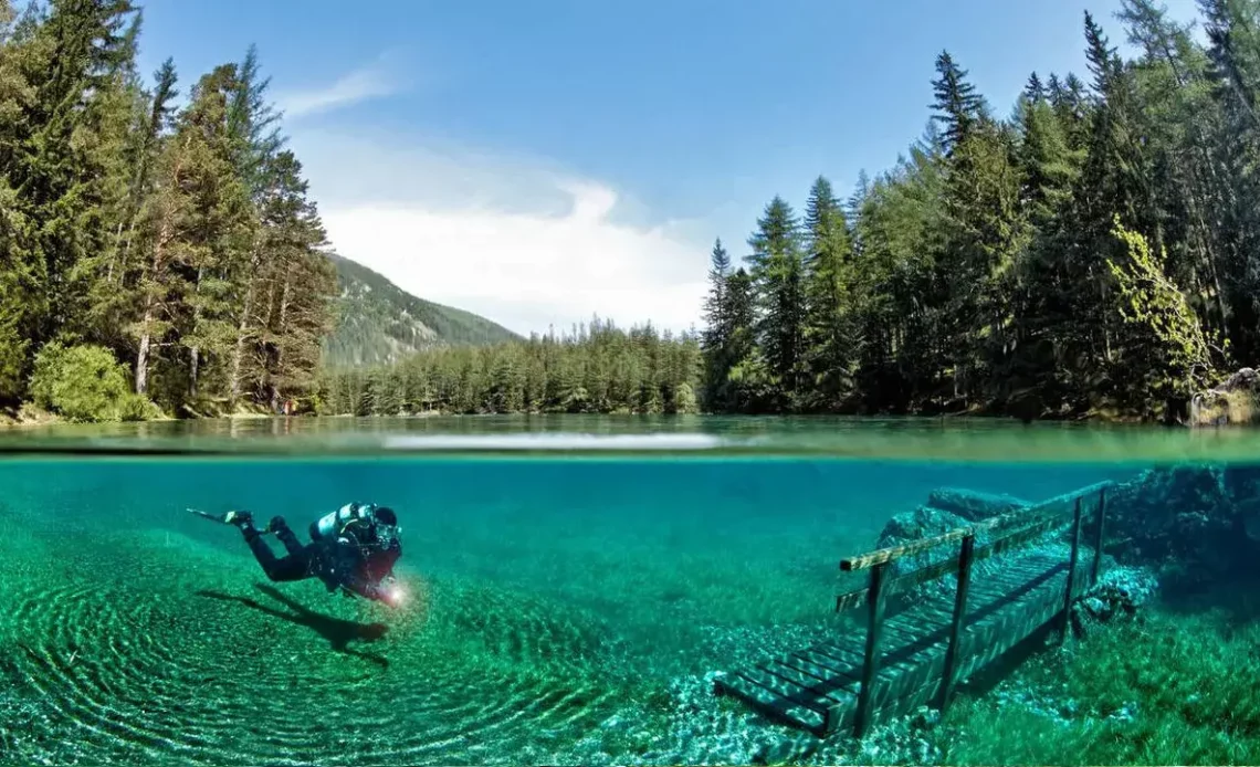 Austrian Wonderland: Unveiling the Enigmatic Transformation of a Dry Park to a 10m Deep Lake